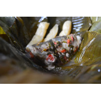 Papillote de pois...